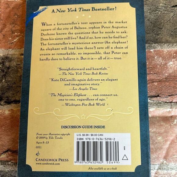 5 for $25🔥The Magician's Elephant (Paperback Book) - Picture 2 of 3